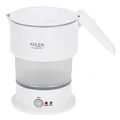 Produktbild: Adler AD 1377 Reise-Wasserkocher 0,6 L - 600 W, faltbar - Weiß