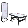 Produktbild: Cougar Icing XL Airhockeytisch 6ft - Klappbar | Airhockey Tisch inkl. Zubehör (Pucks & Pushers) | Airhockeytisch mit Luft für Kinder und Erwachsene für Zuhause