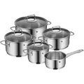 Produktbild: WMF Topf-Set Astoria 5 tlg. mit Deckel für jeden Herd geignet Chromargan