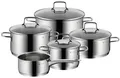 Produktbild: WMF Kochtopfset Astoria 9-teilig Edelstahl Induktion Topfset Töpfe mit Deckel