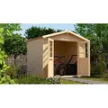 Produktbild: weka Gartenhaus 218 Gr.2, 28 mm, Satteldach mit wekaLine, natur, DT
