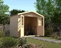 Produktbild: Weka Gartenhaus 218 Gr.2 28 mm Blockbohlenstärke mit Satteldach 300x209 cm