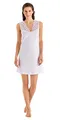 Produktbild: HANRO Damen Moments NW o.Arm 90 cm Nachthemd, Weiß (White 0101), 40 (Herstellergröße: S)