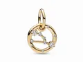 Produktbild: Pandora 762707C01 - Sternzeichen Stier Charm-Anhänger - Gelbgold Vergoldung - Zirkonia