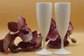 Produktbild: Camp4 Desing Champagnerglas Sektglas 2er Set aus SAN Weiss