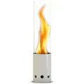 Produktbild: Gardenflare Tischfeuer, Weiß, Metall, 10.8x50.1x10.8 cm, Freizeit, Campingzubehör, Feuerschalen