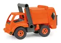 Produktbild: Lena 04216 - EcoActives Müllwagen mit Mülltonne, Nutzfahrzeug ca. 30 cm, Robustes Müllfahrzeug, Spielfahrzeug für Kinder ab 2 Jahre, Orange