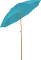 Produktbild: SVITA Sonnenschirm Bambus 2m Neigbar Gartenschirm Balkonschirm Hellblau
