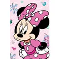 Produktbild: Disney Minnie Flowers Mikrofleece-Decke 100x150cm