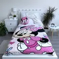 Produktbild: Disney Minnie Flowers Mikroflanell Decke 100x150cm
