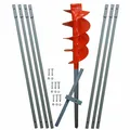 Produktbild: Nr. 81 / 160 mm Erdbohrer - Set 8 m