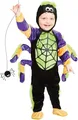 Produktbild: Amscan Spinnen Halloween Kostüm für Babys Kleinkinder 12-18 Monate Fasching