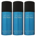 Produktbild: Davidoff Cool Water 3 x 150 ml All Over Body Spray Deospray Deo Spray Set