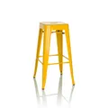 Produktbild: hjh OFFICE Barhocker VANTAGGIO HIGH Metall ohne Armlehnen