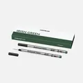 Produktbild: 2x MONT BLANC Tintenrollermine M Mittel Tinte GRÜN 128235 118127 Original Minen