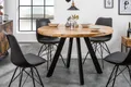 Produktbild: riess-ambiente Esstisch IRON CRAFT 120cm natur/schwarz - Mango-Massivholz, Eisen-Beine, rund, Industrial Design & bis zu 4 Personen – ideal für Dein Loft-Esszimmer