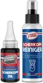 Produktbild: Original Syprin Scherkopföl und Scherkopfreiniger Set - für Rasierer Haarschneidemaschinen Trimmer Schermaschinenöl - Scherkopf Öl und Reiniger Bundle