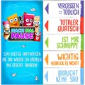 Produktbild: MACH MAL PAUSE® 500x Lustige Haftnotizen - die bunten Klebezettel (10x50 Blatt) sind das Geschenk für Studenten Kollegen u. Schüler - die Sticky Notes zum lernen u. markieren für Schule Uni Büro