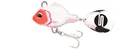 Produktbild: SPRO ASP Spinner UV– Searchbait mit original Gamakatsu Haken zum Angeln auf Raubfisch, Spinnangeln, Gewicht:7g, Farbe:White Bleeder UV