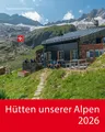 Produktbild: Hütten unserer Alpen 2026 Verlag Korsch Kalender Spiralbindung 13 S. Deutsch