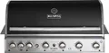 Produktbild: ALLGRILL Einbau-Gasgrill CHEF XL BLACK Built-In Air System, 6 Brenner, Backburner 100739