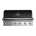 Produktbild: ALLGRILL Einbau-Gasgrill CHEF XL BLACK Air System, 6 Brenner, Backburner