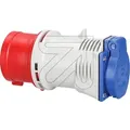 Produktbild: CEE-Adapter  CEE-Stecker 16A - Schuko-Dose