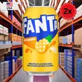 Produktbild: Fanta Pineapple 2x355ml – Original US-Version inkl. Pfand