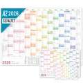 Produktbild: Häfft® Wandkalender 2026 A2 gefalzt (59,4 x 42 cm) 