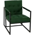 Produktbild: Svita Loungesessel, Grün, Metall, Rechteckig, 53x73x69 cm, Wohnzimmer, Sessel, Polstersessel