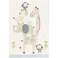 Produktbild: Pergamon Kinder, Mehrfarbig, Textil, Animalprint, 80x150 cm, Teppiche & Böden, Teppiche, Teppich Kinderzimmer