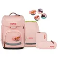 Produktbild: ergobag Schulrucksack ergobag cubo Schulranzen-Set Unzähmbär rosa