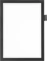 Produktbild: Durable Duraframe Informationsrahmen NOTE A4, magnetische Vorderseite, schwarz 164266