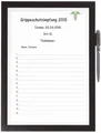 Produktbild: Durable 4993 01 Informationsrahmen DURAFRAME® NOTE - A4, sk Rückseite, schwarz