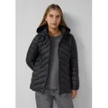Produktbild: s.Oliver Funktionsjacke Outdoor-Jacke Steppjacke mit abnehmbarer Kapuze schwarz M (38)