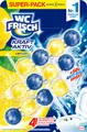 Produktbild: WC Frisch WC FRISCH Duftspüler Lemon Citrus Frische 150g Stein WC-Reiniger (Triopack, [3-St. Klosteine mit + 50% Anti-Kalk Effekt)