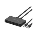 Produktbild: Ugreen 30768 Commutateur USB 4 Ports USB 3.2 Gen1 Schwarz