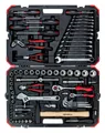 Produktbild: GEDORE 3300063 R46003100 Steckschl.Satz 1/4+1/2 10-32mm 100tlg Steckschlüsselwer