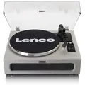 Produktbild: Lenco LS-440GY - Plattenspieler mit 4 eingebauten Lautsprechern