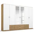 Produktbild: Kombi-Drehtürenschrank - Artisan Eiche - alpinweiß - 271 cm Kleiderschrank