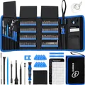 Produktbild: Elektronik Schraubenzieher Set, 142-tlg., magnetisch, reparaturwerkzeug, Hand...
