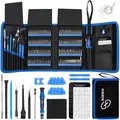 Produktbild: Elektronik Schraubenzieher Set, 142 Teile, Magnetisch, Reparaturwerkzeug