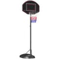 Produktbild: Sportnow Basketballkorb, Schwarz, Metall, 60x84 cm, Freizeit, Sport & Fitness