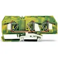 Produktbild: Wago 3-16mm2 gelb-grüner Stecker (283-677) (Anschlussleiste) (283-677)