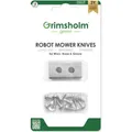 Produktbild: Grimsholm Edelstahlmesser (Mähroboter, Rasenmäher Messer + Ersatzmesser Gartenmaschinen) (WOKNIV)