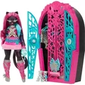 Produktbild: Mattel Monster High Skulltimate Secrets Hauntlywood-Mysteries-Puppe, Catty-Noir-Puppe mit mehr als 19 Überraschungen - Rosa