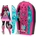 Produktbild: Mattel® Anziehpuppe Mattel JBG82 - Monster High Verborgene Schätze Catty Puppe