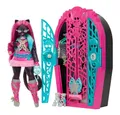 Produktbild: Mattel® Anziehpuppe Catty Noir Spiel-Set & Kleiderschrank Puppe Monster High JBG82