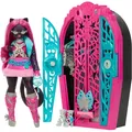 Produktbild: Monster High Skulltimate Secrets Hauntlywood-Mysteries-Puppe, Catty-Noir-Puppe m