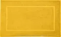 Produktbild: REDBEST Duschvorlage, Badteppich New York gelb Größe 50x80 cm - saugstark, sehr strapazierfähig, hautsympathisch, trittweich, 100% Baumwolle